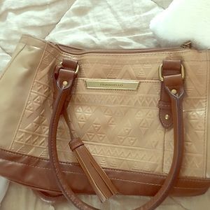 Tignanello two tone shoulder bag